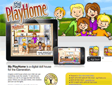 Tablet Screenshot of myplayhomeapp.com